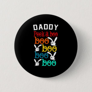 Daddy Bunny Game for Men_s Novelty Button