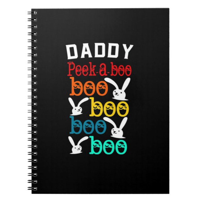 Daddy Bunny Game for Men_s Novelty Notizblock (Vorderseite)