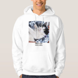 Daddy cat since Photo cute cat Hoodie