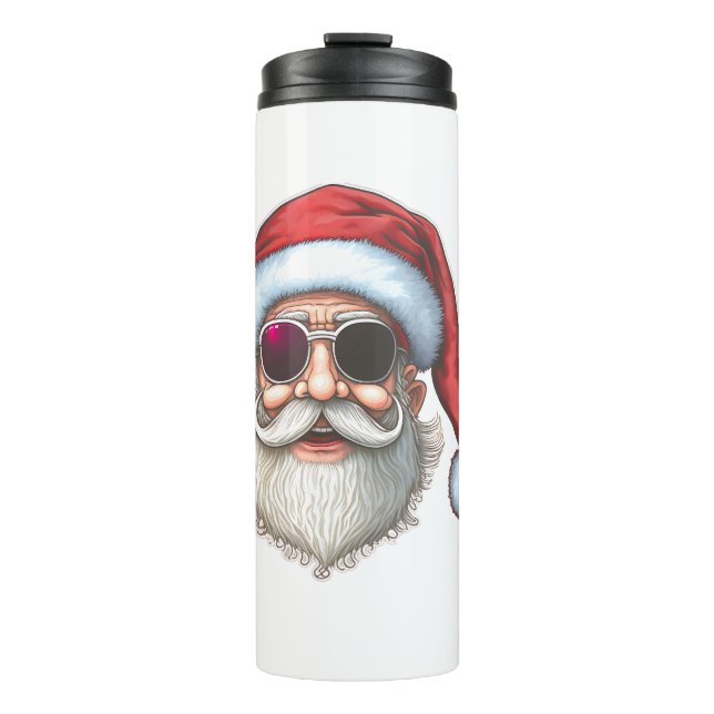 Daddy Claus Coffee Tasse Hip Flask (Vorderseite)