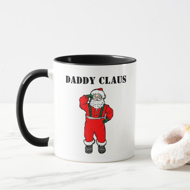 DADDY CLAUS HOLIDAY TASSE (Mit Donut)