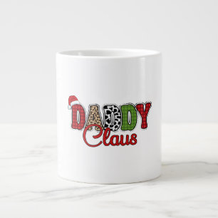 Daddy Claus Kariert Pattern-60095 Jumbo-Tasse