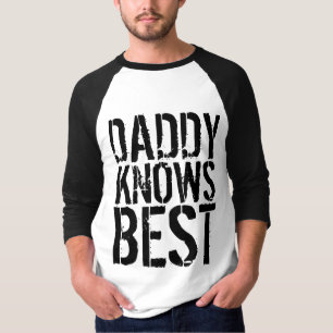 DADDY CONNAÎT LES MEILLEURS T-Shirts Hommes Vintag