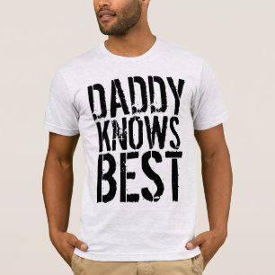 DADDY CONNAÎT LES MEILLEURS T-Shirts Hommes Vintag
