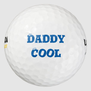 Daddy Cool Blue Father's Day gibt Sportspiele Golfball