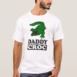 Daddy Crocodile T - Shirt Animal Vater Father Gift