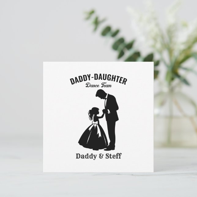 Daddy-Daughter Dance Team (2) (Stehend Vorderseite)