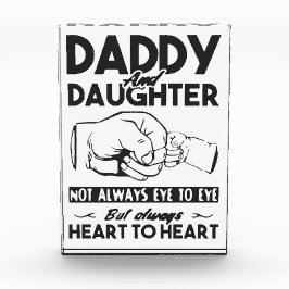 Daddy & Daughter Fotoblock