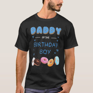 DADDY der Geburtstagsjungen donut Themenparty donu T-Shirt