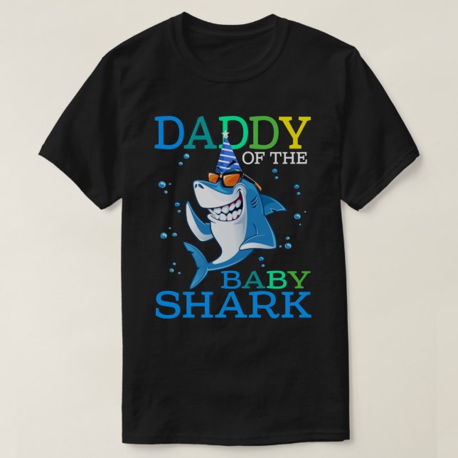 DADDY des Baby Shark Birthday Brother Shark Shi T-Shirt (Design vorne)