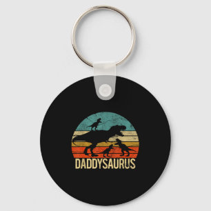 Daddy Dinosaur Daddysaurus 3 Drei Kinder Xmas Weih Schlüsselanhänger