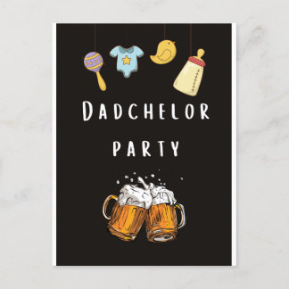 daddy douche couche invitations de fête