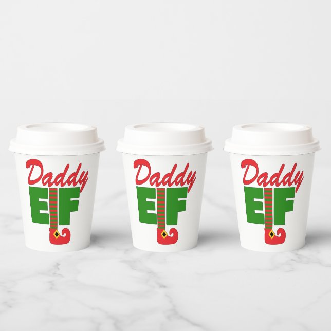 Daddy Elf Pappbecher (Multi)