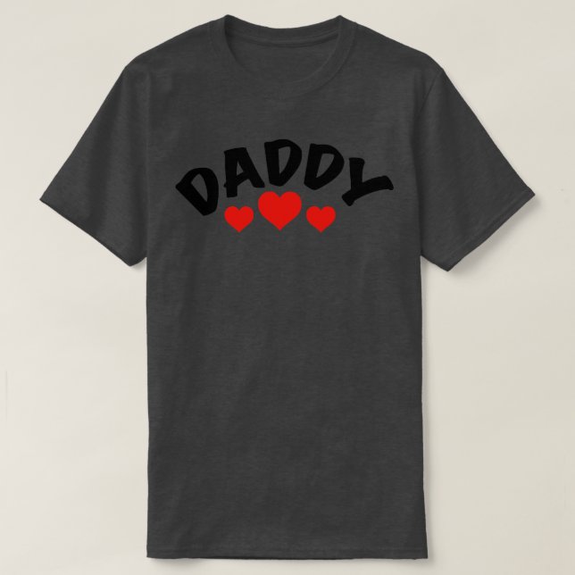 Daddy Father Vathers Day Gift Vater T-Shirt (Design vorne)