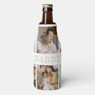 DADDY Fotos Personalisiert Bier Cooler Geschenk Flaschenkühler