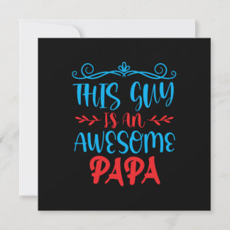 Daddy Geschenk Dieser Typ ist ein Phantastischer P Einladung