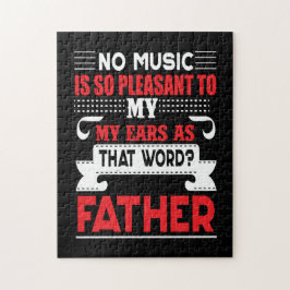 Daddy Geschenk keine Musik ist so angenehm Vater