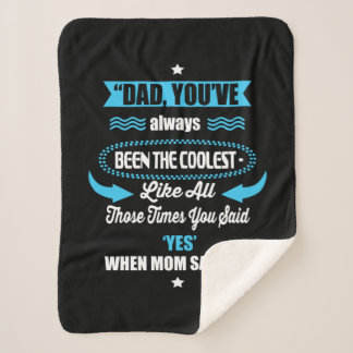 Daddy Geschenke, die du schon immer am Coolsten wa Sherpadecke
