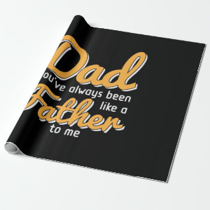 Daddy gibt Vater zu mir Geschenkpapier