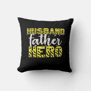 Daddy Gift Husband Father Hero Kissen