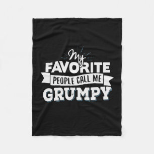 Daddy Gift Meine Lieblings-Leute nennen mich gruse Fleecedecke