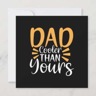 Daddy gift meinem Vater Cooler als deiner Einladung