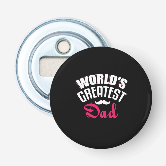 Daddy Gift World Bester Vater Flaschenöffner (Vorderseite)