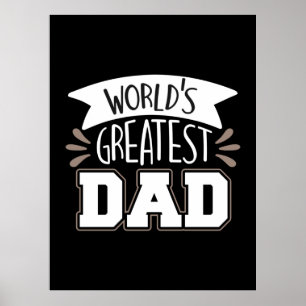 Daddy Gift World's größter Vater Poster