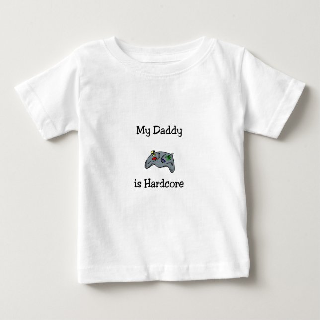 Daddy Hardcore Baby T-shirt (Vorderseite)