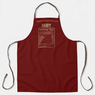 daddy informations nutritionnelles tablier de fête