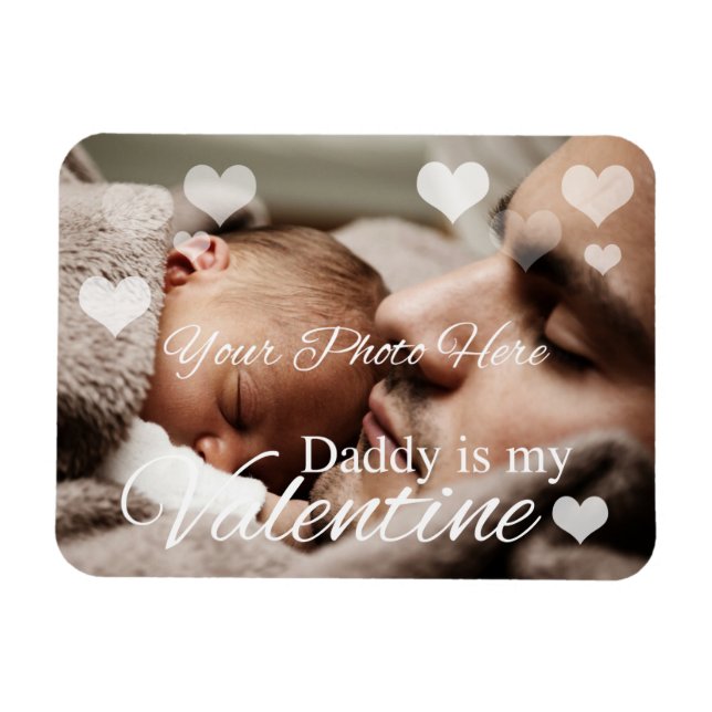 Daddy ist mein Valentine Magnet (Horizontal)