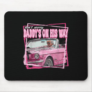 Daddy ist unterwegs Daddys Zuhause Donald Trump is Mousepad
