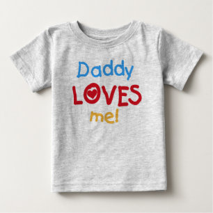 Daddy Lieben Me Baby Football Bodysuit T-shirt