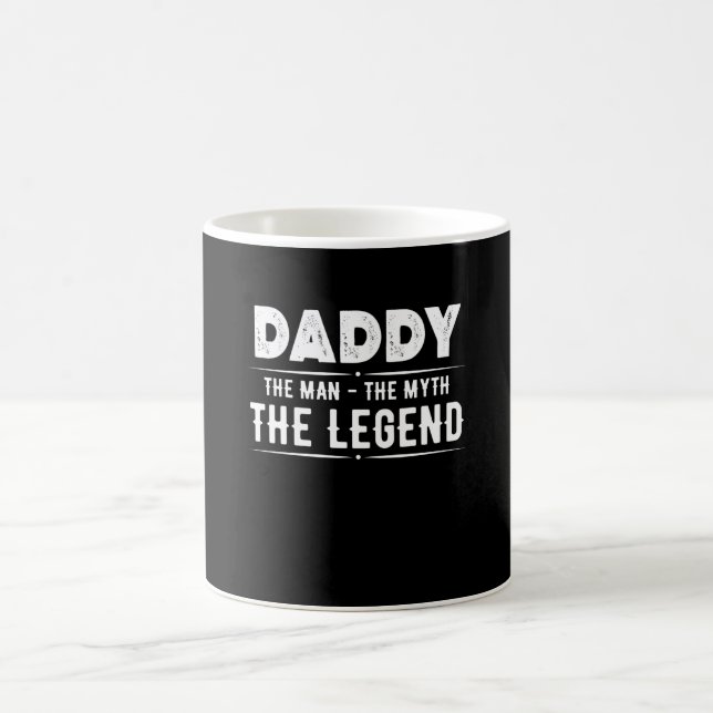 Daddy Man Myth Legend Kaffeetasse (Mittel)