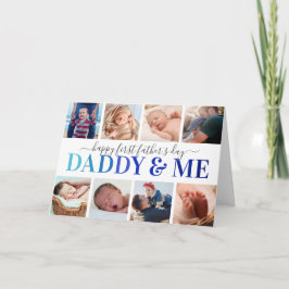 "Daddy & Me" Erstes Foto des Vaters Karte