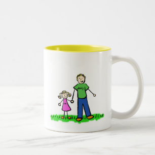 Daddy & Me Tasse (Blond) Leere