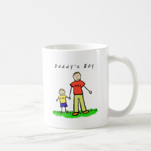 Daddy & Me Tasse (Blond mit Titel)
