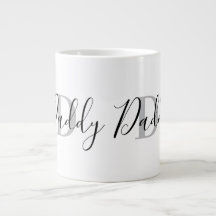 Daddy-Monogramm Grau