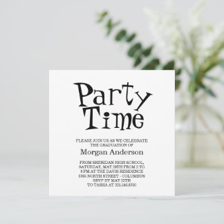 Daddy O Hip Schriftart Schwarz Weiß Lustige Abschl Save The Date