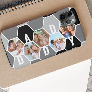 Daddy oder 5-Buchstaben-Name Honigwaben-Foto-Colla Case-Mate iPhone Hülle