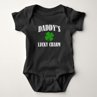 Daddy s Lucky Charm Baby St. Patricks Day Shirt