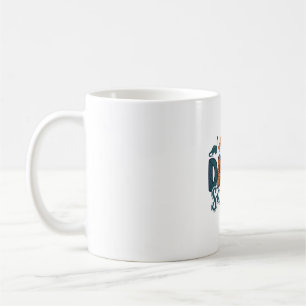 Daddy Saurus Süßer Dinosaur-Vater-Vektor-Design_1 Kaffeetasse