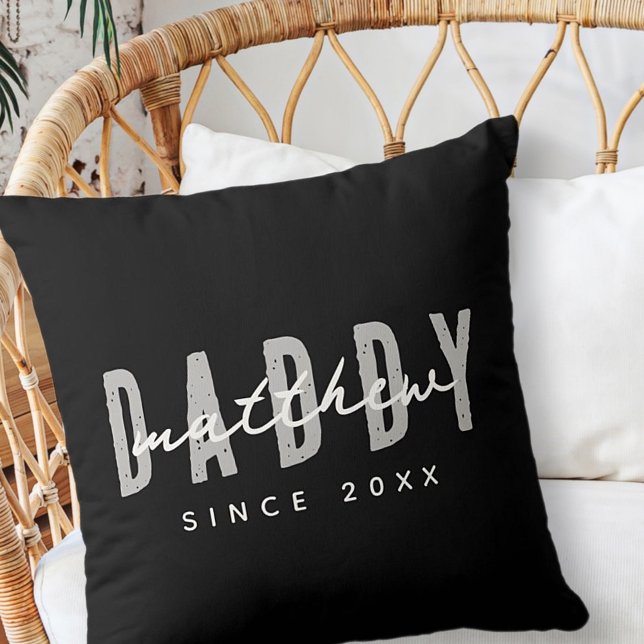 Daddy Seit 20XX Moderne Elegant Simple Kissen (Von Creator hochgeladen)