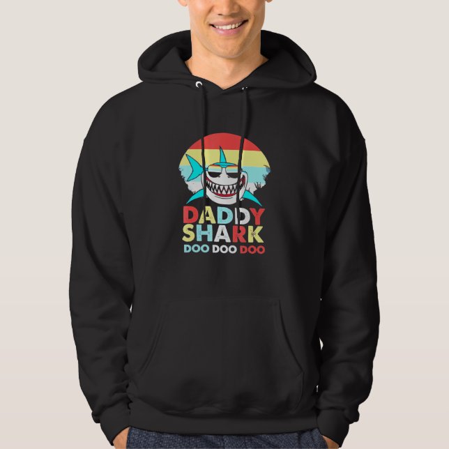 Daddy Shark Doo Doo Doo Hoodie (Vorderseite)