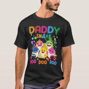 Daddy Shark Gift Niedliches Baby Shark Family Matc T-Shirt