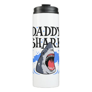 Daddy Shark - Great White Thermosbecher