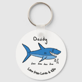 Daddy Shark Schlüsselanhänger