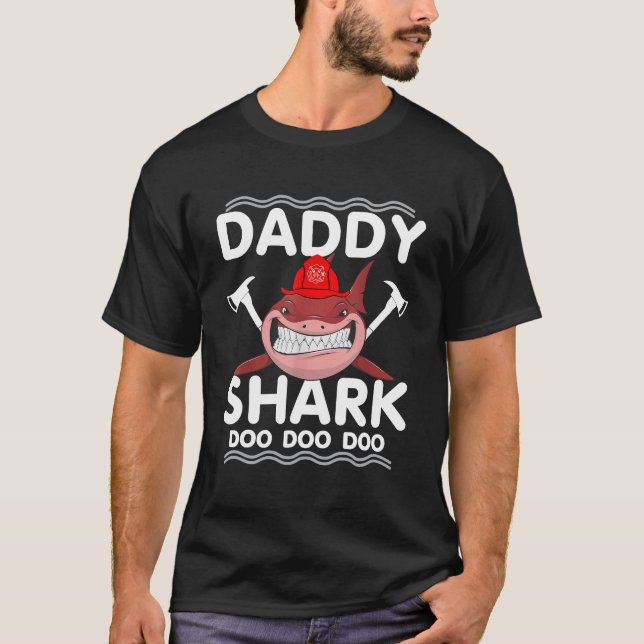 Daddy Shark T-Shirt (Vorderseite)