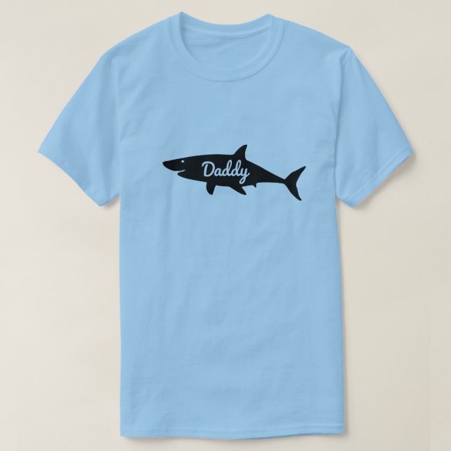DADDY SHARK, TSHIRT DES HOMMES (Design devant)