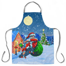Daddy Skateboard Santa Claus Funny
